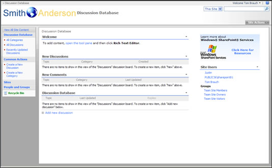 SharePoint 3 Hosting with FREE 40 SharePoint Templates